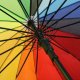 ER4 DUŻY PARASOL SKŁADANY PARASOLKA TĘCZOWA AUTOMATYCZNA XL KOLOROWA TĘCZA 1