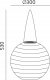 Lumileds Lampka ogrodowa solarna FELISI 30 cm 830 LUMILED 1