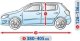 Kegel-Błażusiak Pokrowiec plandeka na samochód M2 (hatchback) 381-405 cm 4