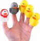 Jokomisiada Gumowe kaczuszki Pacynki na palec kaczki ZA4337 2