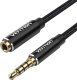 Kabel Vention Przedłużacz audio TRRS 3,5mm męski do 3,5mm żeński 1m Vention BHCBF czarny 4