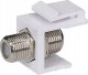 Timex Gniazdo antenowe typu F + RJ45 JOWISZ biały 1