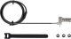 Linka zabezpieczająca StarTech UNIVC4D-LAPTOP-LOCK zapięcie do kabli czarny, srebrny 2 m 8