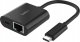 Karta sieciowa Belkin USB-C - Ethernet z funkcją ładowania PD 100W (INC019BTBK) 1