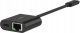 Karta sieciowa Belkin USB-C - Ethernet z funkcją ładowania PD 100W (INC019BTBK) 3