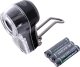 Omnigena Lampa przód na widelec JY-7128 30lux baterie 1