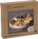 Secret de Gourmet Zestaw do przekąsek: 6 porcelanowych miseczek + bambusowa taca 5