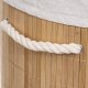 Kosz na pranie 5five Kosz na pranie BAMBOO, okrągły z pokrywką, 48 l 3