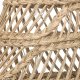 Atmosphera Lampa boho wisząca z plecionki ze słomy LAHYS, Ø 28 cm 4