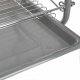 5five Ociekacz do naczyń 2 poziomy + koszyk na sztućce, szary (146478) 3