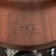 Secret de Gourmet Stojak na przyprawy wykonany z drewna oraz metalu wyposażony w szesnaście szklanych pojemników 3