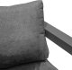 DLGTP Sofa ogrodowa aluminiowa EVASION 3