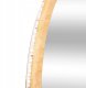 Lustro 5five Lustro łazienkowe z oświetleniem LED, bambusowa rama, Ø 57 cm 3