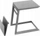 DLGTP Aluminiowy stolik z gazetnikiem ALLURE 5