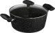 5five Garnek aluminiowy z powłoką marmurową Ø 24 cm + pokrywka 1