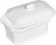 Secret de Gourmet Naczynie ceramiczne do zapiekania MINI z pokrywką, białe 6