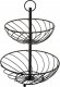 5five Etażerka metalowa, 2 poziomy, wys. 30 cm 2