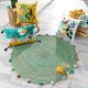 Douceur d`Interieur Dywanik dziecięcy z pomponami BALOO, Ø 90 cm 4