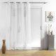 Douceur d`Interieur Nowoczesne firany do salonu PALMEOR, 140 x 240 cm 1