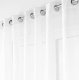 Douceur d`Interieur Firanka gotowa z gładkiego woalu LISSEA, biała 5