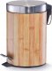 Kosz na pranie Zeller Kosz łazienkowy BAMBOO, pojemnik na śmieci - 3 l, ZELLER 1