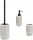 Zeller Toilet brush "Cement", cement, light grey Ø10,3x42 4