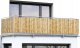Maximex Osłona balkonowa z wzorem bambusa, 5 m x 85 cm 1