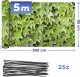Maximex Osłona balkonowa z wzorem bluszczu, 5 m x 85 cm 3