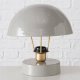 Boltze Metalowa lampka stołowa Clover, szary klosz, Ø 25 cm 5