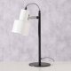 Boltze Metalowa lampa stołowa Riva, 36 cm, regulowany klosz 1