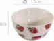 Boltze Miska ceramiczna do zupy STRAWBERRY, wzór truskawek, 540 ml 10