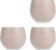 Ibergarden Doniczki samonawadniające, plastikowe, 3 sztuki, Ø 14 cm 2