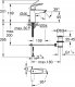 Bateria umywalkowa Grohe Grohe bateria umywalkowa Eurosmart rozmiar S czarny mat 329262433 1