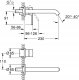 Grohe Grohe 2-otworowa bateria umywalkowa Essence rozmiar L czarny 29193KF1 1
