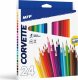 MFP paper kredki 12 szt.  Zapachowe trójkątne z temperówką 6300624 1
