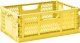 3 Sprouts - Modern Folding Crate Large Yellow /Furniture /Yellow 1