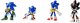 Figurka Sonic SONIC Figure blind foilbag 6,5 cm CDU S1 Asst. assorteret 1