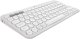 Klawiatura Logitech Logitech Pebble Keys 2 K380s, Mini, RF Wireless + Bluetooth, Scissor key switch, QWERTY, White 1