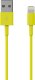 Kabel USB Sinox USB-A - Lightning 1 m Żółty (SOE02801) 1