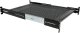 StarTech StarTech.com 2U Sliding Server Rack Mount Shelf - 20 to 30in Adjustable Mounting Depth - Vented - 50lb - Heavy Duty Universal 19” Rack Shelf for Equipment Rack - 24in Deep, Adjustable shelf, Black, Steel, 22.7 kg, 2U, EIA RS310-C 1