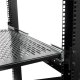 StarTech StarTech.com 2U Sliding Server Rack Mount Shelf - 20 to 30in Adjustable Mounting Depth - Vented - 50lb - Heavy Duty Universal 19” Rack Shelf for Equipment Rack - 24in Deep, Adjustable shelf, Black, Steel, 22.7 kg, 2U, EIA RS310-C 2
