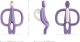 Matchstick Monkey Matchstick Monkey Teething Purple 2