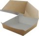 Antalis Burgeræske brun/hvid 120x120x80mm 240stk/pak - (240 stk.) 1