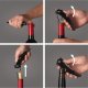 Vacu Vin Vacu Vin Single Pull Corkscrew, Black, Stainless steel, Plastic, Stainless steel, 38 mm, 19 mm, 135 mm 15