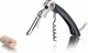 Vacu Vin Vacu Vin Single Pull Corkscrew, Black, Stainless steel, Plastic, Stainless steel, 38 mm, 19 mm, 135 mm 1