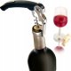 Vacu Vin Vacu Vin Single Pull Corkscrew, Black, Stainless steel, Plastic, Stainless steel, 38 mm, 19 mm, 135 mm 2