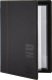 Securit Menu Kortholder A5 25x19 cm Securit Trendy viser 4 A5 sider Læderomslag Sort,10 stk/krt 1