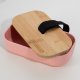 Typhoon Lunchlåda Bamboo TYPHOON® - 5,8x20x10,8cm - Bambu fiber - PP - Rosa 1
