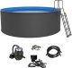 Swim & Fun Santorini Pool XL Round Ø360 x 120 cm 1