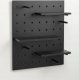 NAGA Organizer tavle i sortmalet MDF 50 x 60 cm Sort 61x3x51mm (1stk) 1